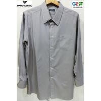 ราคา MARIO VALENTINO แท้ เสื้อเชิ๊ตแขนยาวสีเทา (1370282008)