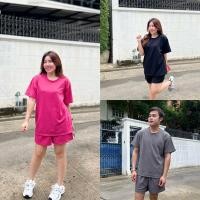 ราคา MN ชุดเซต 2 ชิ้น เสื้อคอกลม กางเกงยางยืด ผ้ามูลเวฟ (24563312988)