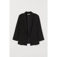 ราคา HM. Black Straight-cut Jacket สูทดำ (15596075872)
