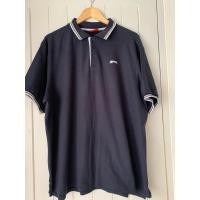 ราคา เสื้อยืดคอปกสีน้ำเงินโอเวอร์ไซส์brand SLAZENGER (27959925256)