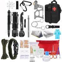 ราคา Camping Equipment Survival Tool Set Multi-Functional First Aid Kit Camping Survival Emergency Emergency Survival Tool (52704861199)