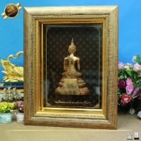 ราคา กรอบรูปหลังพระพุทธรูปหล่อเรซิ่น ปิดทองหลังพระ (11045874123)