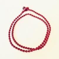 ราคา No.2/2 สร้อยถักเชือกเทียน สร้อยเกลียว. งานถักเชือกเทียน หนาประมาณ 3 มิล. สร้อยห้อยพระ,ของขลัง,จี้ ใส่โดนน้ำได้สบายมาก (3442130093)