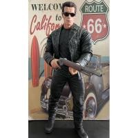 ราคา 30cm NECA Terminator 2 Judgment Day T-800 action figure 1/6 คนเหล็ก (27280639121)