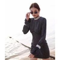 ราคา [ลิขสิทธิ์แท้] เสื้อผ้ามือสอง Milin Ming Xing Dress (26033635599)