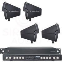 ราคา ชุดเครื่องขยายสัญญาณไมโครโฟนไร้สาย SOUNDVISION รุ่น SPA1002P พร้อมเสา SPA1000A (23887386461)