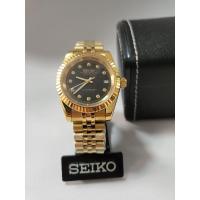 ราคา ⌚Seiko Datejust Mod NH35​แท้ สี Gold/Black มือ1⌚ (25325204862)
