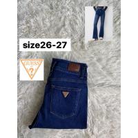ราคา GUESS Flare Boot High Jeans แท้%มือสอง (40608543104)