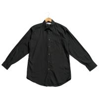 ราคา เสื้อเชิ้ตแขนยาว ผู้ชาย สีดำล้วน มือสอง (28738887936)