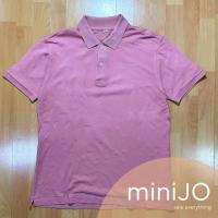 ราคา เสื้อโปโล Uniqlo สีชมพู (มือสอง) (27817368688)
