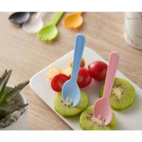 ราคา [แบ่งขาย] ช้อนพลาสติก ช้อนขนม ช้อนพลาสติกตักขนม ซีลแยกทุกชิ้น ช้อนปลายส้อม ช้อน ซ้อมพลาสติก (41670760093)