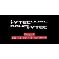 ราคา S500 2 ชิ้น HONDA I VTEC DOHC / VTEC DOHC สติกเกอร์รูปลอกไวนิลรถยนต์ (49302642631)