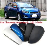 ราคา CAPQX สําหรับ Chevrolet Aveo Sonic 2011 2012-2014 ภายนอกกระจกมองหลังด้านข้างกระจกฝาปิดกระจกประตู Shell Housing Hoodauto ชิ้นส่วนตกแต่งรถ (29894000913)