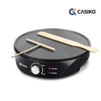 ราคา CASIKO เครื่องทำเครป รุ่น CK 5010A แถมฟรี! ไม้พาย และ ที่หมุนแป้ง ขนาดเตา 12.5 นิ้ว CK-5010A ทำเครป แพนเค้ก ck 5010 (11467412018)