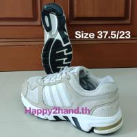 ราคา รองเท้ามือ2 Adidas Equipment10 AKTIV สีครีมไข่ Size ป้าย 37.5/23 cm.รองเท้าวิ่ง ซอฟในเดิม พื้นเต็มหนึบ *ปะส้น (27205049475)