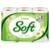 ราคา เทสโก้ ซอฟท์ กระดาษชำระแบบม้วน หนา 2 ชั้น ขนาด 10.0 x 11.3ซม. ยาว 16ม. 12 ม้วน (6807049525)