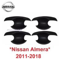 ราคา ถาดรองมือเปิดประตู นิสสัน อัลเมร่า 2011-2018 สีดำด้าน เบ้ารองมือเปิด NISSAN ALMERA RICH เบ้ามือ ถาดรองมือเปิด (24291772554)