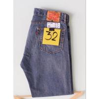 ราคา รหัส 32 กางเกงยีนส์ลีวายส์แท้มือสอง เอวจริง 34" (10684503461)