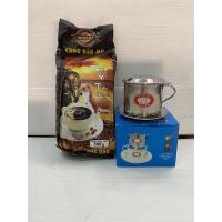ราคา ชุดกาแฟขี้ชะมด (ห่อเหลือง) คั่วบด+แก้วดริป (นำเข้าจากเวียดนาม) (21513293438)
