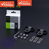 ราคา Rrskit จักรยานเสือหมอบเหยียบ Cleat Self-Locking แผ่นสําหรับ KEO แผ่นลื่นไถล Wellgo RC7 Ultra Light ขี่จักรยานเหยียบรองเท้า Cleat Float (25805285561)