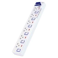ราคา POWER BAR TOSHINO รุ่น ET-9165 (5M) มอก.2432-2555รางปลั๊กไฟอเนกประสงค์ รองรับไฟได้สูงสุด2,300Watt มีระบบป้องกันไฟกระชาก (7032229683)