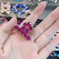 ราคา อุปกรณ์เสริมความงามสไตล์เกาหลี คริสตัลสวารอฟสกี้ สามมิติสีสันสวยงาม สำหรับสร้อยข้อมือและคลิปผม (46602420944)