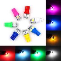 ราคา หลอดไฟหรี่ ขั้วT10 W5W LED 5 ชิพ 12V/24V (จำนวน 1 คู่ = 2 หลอด) (24104714334)