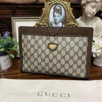 ราคา Gucci vintage clutch มือสองของแท้ (24336305741)