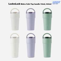 ราคา LocknLock Lock&Lock Metro Cafe แก้วน้ําเซรามิคด้ามจับด้านบน 710ml, 900ml (42569370675)