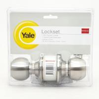 ราคา Yale เยล ลูกบิดประตู หัวกลม รุ่น KN-VCA5127US32D 118071 (27653784943)