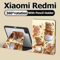 ราคา สําหรับ Xiaomi Pad 6/6Pro Xiaomi Pad 5/5 Pro เคส Redmi SE 11 pad pro12.1 Pad 10.61 360° หมุนได้ เคส Xiaomi ปากกาขวา (28007981937)