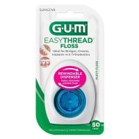 ราคา Easy thread floss ไหมสำหรับผู้ใส่ฟันปลอม และผู้จัดฟัน Gum super floss (22152325315)