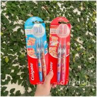 ราคา ((dinidon Shop)) COLGATE x BUTTERBEAR Slim Soft x 2 pcs. คอลเกต x บัตเตอร์แบร์ แปรงสีฟัน สลิมซอฟท์ x 2 ชิ้น. (44425262318)
