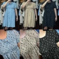 ราคา Rally Dress เดรสมีดีเทลสม็อคอก มีเชือกผูกด้านหลัง ผ้าไม่บางใส่สบาย ไม่มีซับ (28258269293)