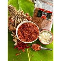 ราคา น้ำพริกน้ำย้อย ณ ลานนา สูตรดั้งเดิม มัสวิรัติ อิสลามทานได้ มี อ.ย ขนาด 500 กรัม (22882806933)