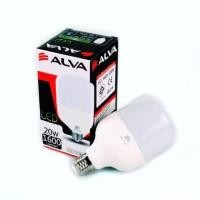 ราคา หลอด BULB LED Alva 20W ขั้ว E27 (เดย์ไลท์,วอร์มไวท์) (6734551669)