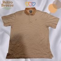 ราคา [งานตำหนิ] เสื้อโปโล Ashworth ไซส์ L ผ้า Double Mercerized Cotton มือสอง (26594055118)