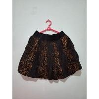 ราคา Thels.label - กระโปรงเสือดาวลายจุดสีดํา Zara Woman (NR120) (23586594786)