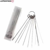 ราคา LEMONTREE 10 ชิ้น/กล่องสแตนเลสผ่านเข็ม, ตัดเชื่อมหัวฝักบัวสแตนเลสเข็มแปรงชุด, Dredge Shower ทําความสะอาดเครื่องมือเชื่อมไฟฉายผ่าน-เข็ม (57704597101)