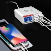 ราคา Sunshine SS-304D อุปกรณ์ชาร์จ USB 6 พอร์ต สําหรับซ่อมแซมโทรศัพท์มือถือ (19746351753)