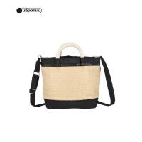 ราคา Lesportsac Top Handle Crossbody Bag กระเป๋าสะพายข้าง กระเป๋าถือกระเป๋าสาน ผ้าRaffia Style 1028 NEW (25395269516)
