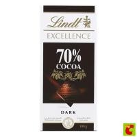 ราคา [Live] ลินด์ เอ็กเซลเลนซ์ ดาร์กช็อกโกแลตแท่ง 70% ขนาด 100 ก. (42228416252)