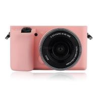 ราคา Soft Silicone Camera Case Bag Cover Skin For Sony ILCE-6000 A6000 A6300(Pink)#0885 (2611181137)