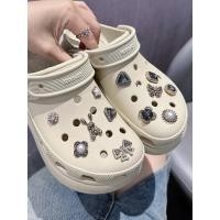 ราคา jibbitz crocs ของแทั จิบิ อุปกรณ์เสริมรองเท้า Crocs ลายกระต่ายและดอกไม้ พร้อมห่วงพันส้น คุณภาพสูง (55404752267)
