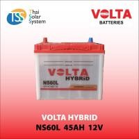 ราคา แบตเตอรี่ 45A 12V Volta Hybrid แบตเตอรี่รถยนต์ สำหรับใช้งานโซล่าเซลล์ (9900851333)