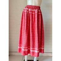 ราคา กระโปรงผ้าฝ้ายมัดหมี่หมักโคลน (23440245090)