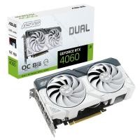 ราคา ASUS Dual GeForce RTX 4060 8GB OC WHITE Graphics Card การ์ดจอ (22777474629)
