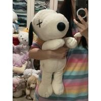ราคา ตุ๊กตาสนูปปี้ Snoopy : UNIQLO KAWS x PEANUTS สีขาวและสีดำ ขนาด 21“ ของแท้จากญี่ปุ่น (42355522506)