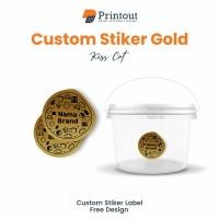 ราคา พิมพ์ - สติ๊กเกอร์ฉลากทองพิมพ์ / สติ๊กเกอร์ทอง / ป้ายชื่ออาหารพิมพ์แบบกําหนดเอง (50302143730)
