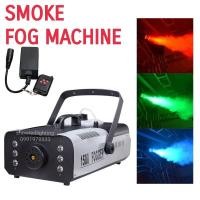 ราคา ถูกส่งมาจากกรุงเทพฯ Smoke 1500w Fog machine สโมค1500w LED เครื่องทำควัน เครื่องทำไดรไอซ์ (52103940777)